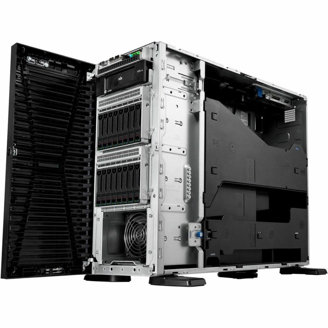 HPE ProLiant ML110 G11 4.5U Tower Server - 1 x Intel Xeon Bronze 3408U 1.80 GHz - 16 GB RAM - Serial ATA Serial Attached SCSI (SAS) Controller