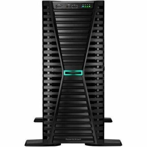 HPE ProLiant ML110 G11 4.5U Tower Server - 1 x Intel Xeon Silver 4410Y 2 GHz - 32 GB RAM - Serial ATA Controller