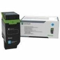 Lexmark Original Laser Toner Cartridge - Single Pack - Cyan - 1 / Pack