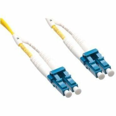 Axiom LC/LC Singlemode Duplex OS2 9/125 Fiber Optic Cable 0.5m - TAA Compliant