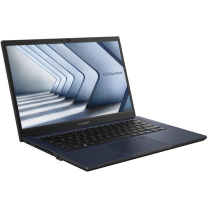 Asus ExpertBook B1402 B1402CBA-XS74 14" Notebook - Full HD - 1920 x 1080 - Intel Core i7 12th Gen i7-1255U Deca-core (10 Core) 1.70 GHz - 16 GB Total RAM - 8 GB On-board Memory - 512 GB SSD - Star Black