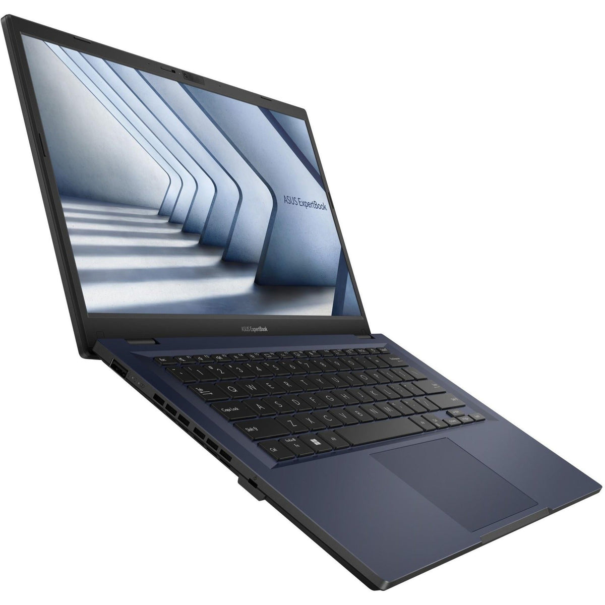 Asus ExpertBook B1402 B1402CBA-XS74 14" Notebook - Full HD - 1920 x 1080 - Intel Core i7 12th Gen i7-1255U Deca-core (10 Core) 1.70 GHz - 16 GB Total RAM - 8 GB On-board Memory - 512 GB SSD - Star Black