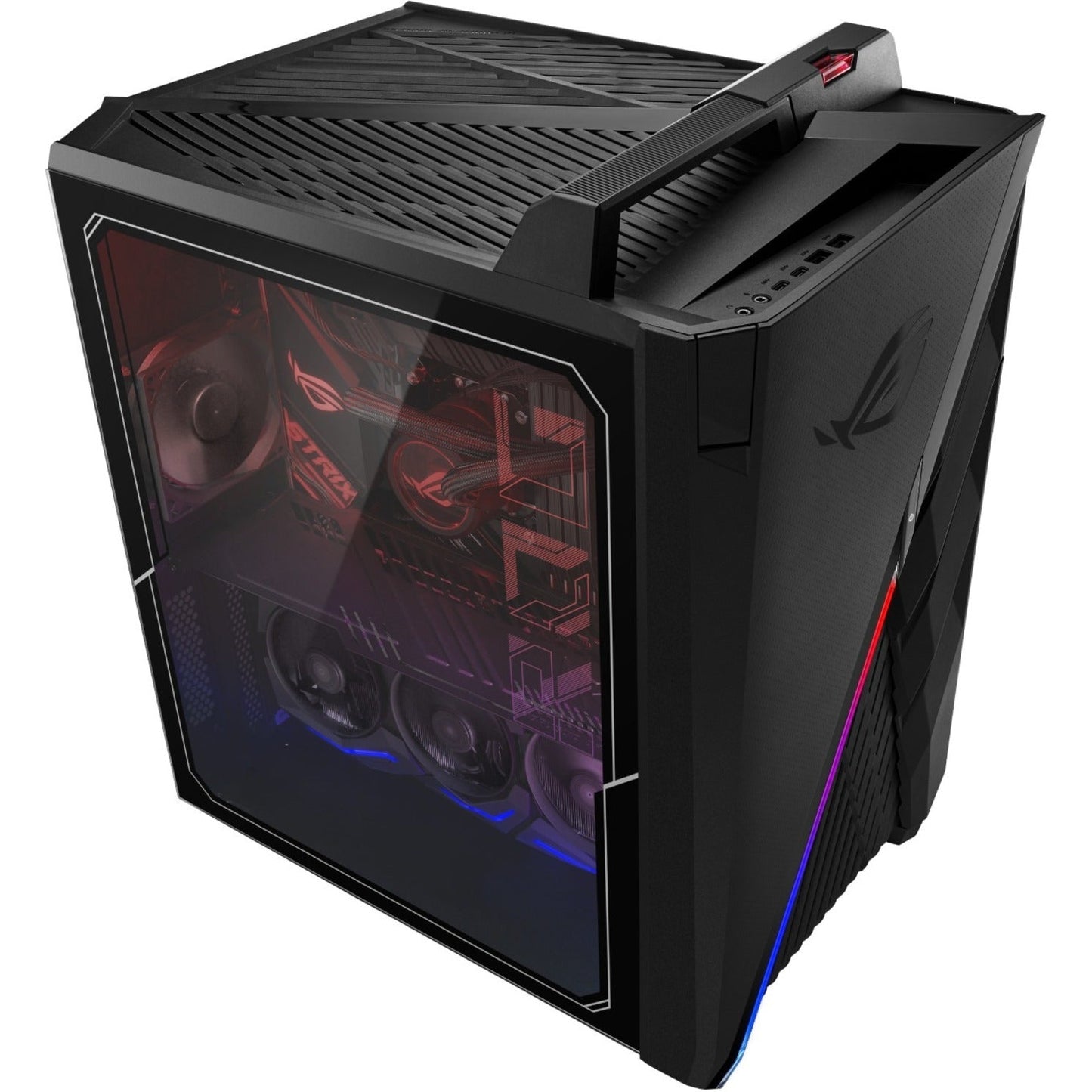 Asus ROG Strix G35CA-XB989 Gaming Desktop Computer - Intel Core i9 13th Gen i9-13900KF Tetracosa-core (24 Core) 3 GHz - 32 GB RAM DDR5 SDRAM - Tower - Star Black