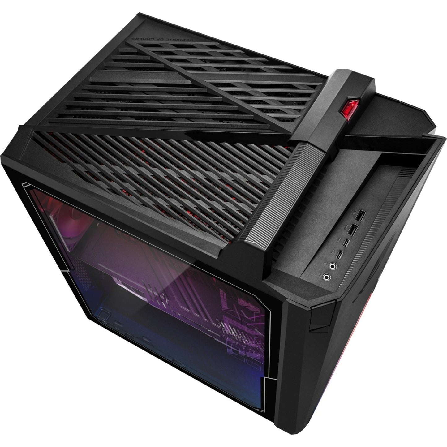 Asus ROG Strix G35CA-XB989 Gaming Desktop Computer - Intel Core i9 13th Gen i9-13900KF Tetracosa-core (24 Core) 3 GHz - 32 GB RAM DDR5 SDRAM - Tower - Star Black