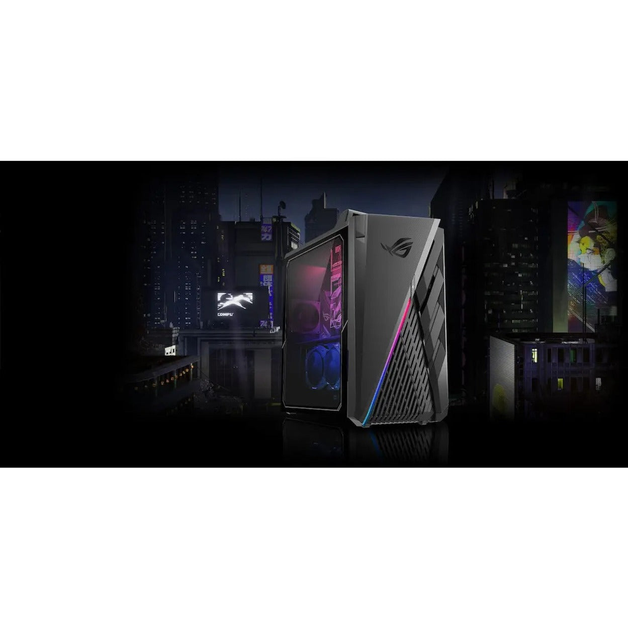 Asus ROG Strix G35CA-XB989 Gaming Desktop Computer - Intel Core i9 13th Gen i9-13900KF Tetracosa-core (24 Core) 3 GHz - 32 GB RAM DDR5 SDRAM - Tower - Star Black