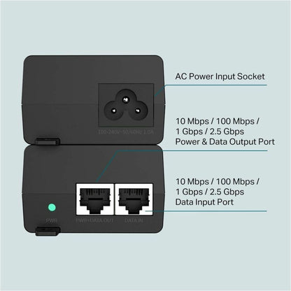 TP-Link TL-POE260S - 2.5G PoE+ Injector Adapter