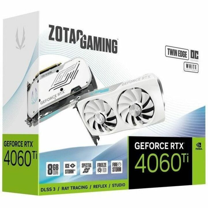 Zotac NVIDIA GeForce RTX 4060 Ti Graphic Card - 8 GB GDDR6