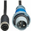Eaton Power Cord for Select Eaton Universal PDUs - 5800/7400VA 240/230V Single-Phase 332P6W Input 30/32A 10 ft. (3.05 m)