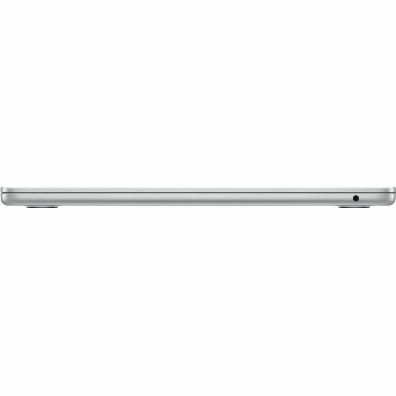 Apple MacBook Air MQKR3LL/A 15.3" Notebook - 2880 x 1864 - Apple M2 Octa-core (8 Core) - 8 GB Total RAM - 256 GB SSD - Silver