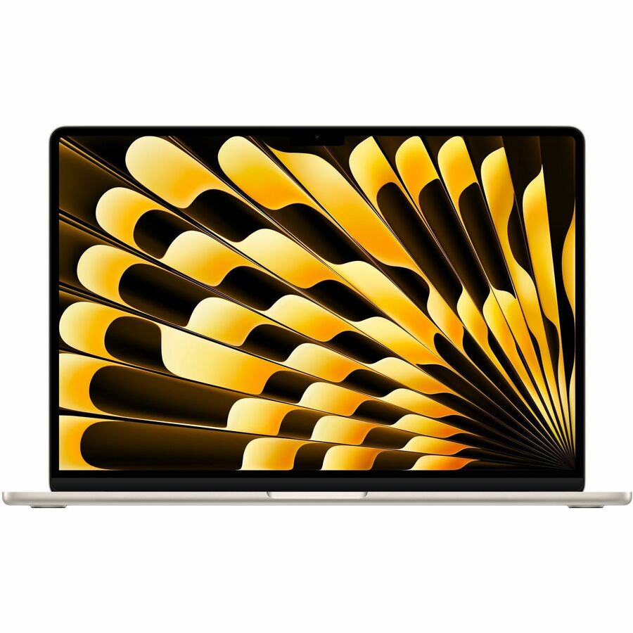 Apple MacBook Air MQKU3LL/A 15.3" Notebook - 2880 x 1864 - Apple M2 Octa-core (8 Core) - 8 GB Total RAM - 256 GB SSD - Starlight