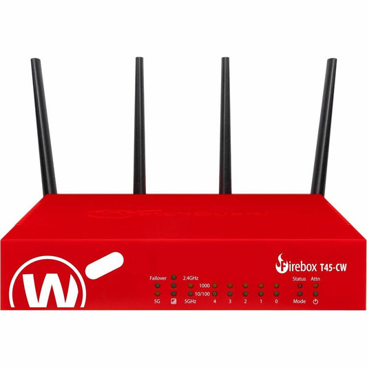 WatchGuard Firebox T45-CW Network Security/Firewall Appliance