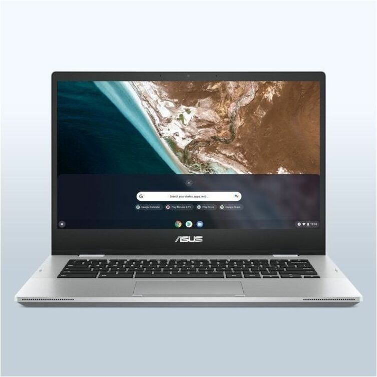 Asus Chromebook CX1 CX1400 CX1400FKA-GE84FT 14" Touchscreen Convertible 2 in 1 Chromebook - Full HD - 1920 x 1080 - Intel Celeron N4500 Dual-core (2 Core) 1.10 GHz - 8 GB Total RAM - 8 GB On-board Memory - 64 GB Flash Memory - Transparent Silver