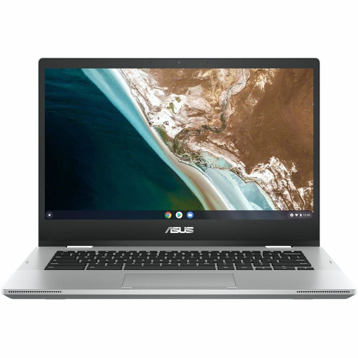 Asus Chromebook CX1 CX1400 CX1400FKA-GE84FT 14" Touchscreen Convertible 2 in 1 Chromebook - Full HD - 1920 x 1080 - Intel Celeron N4500 Dual-core (2 Core) 1.10 GHz - 8 GB Total RAM - 8 GB On-board Memory - 64 GB Flash Memory - Transparent Silver
