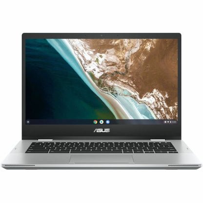 Asus Chromebook CX1 CX1400 CX1400FKA-GE84FT 14" Touchscreen Convertible 2 in 1 Chromebook - Full HD - 1920 x 1080 - Intel Celeron N4500 Dual-core (2 Core) 1.10 GHz - 8 GB Total RAM - 8 GB On-board Memory - 64 GB Flash Memory - Transparent Silver