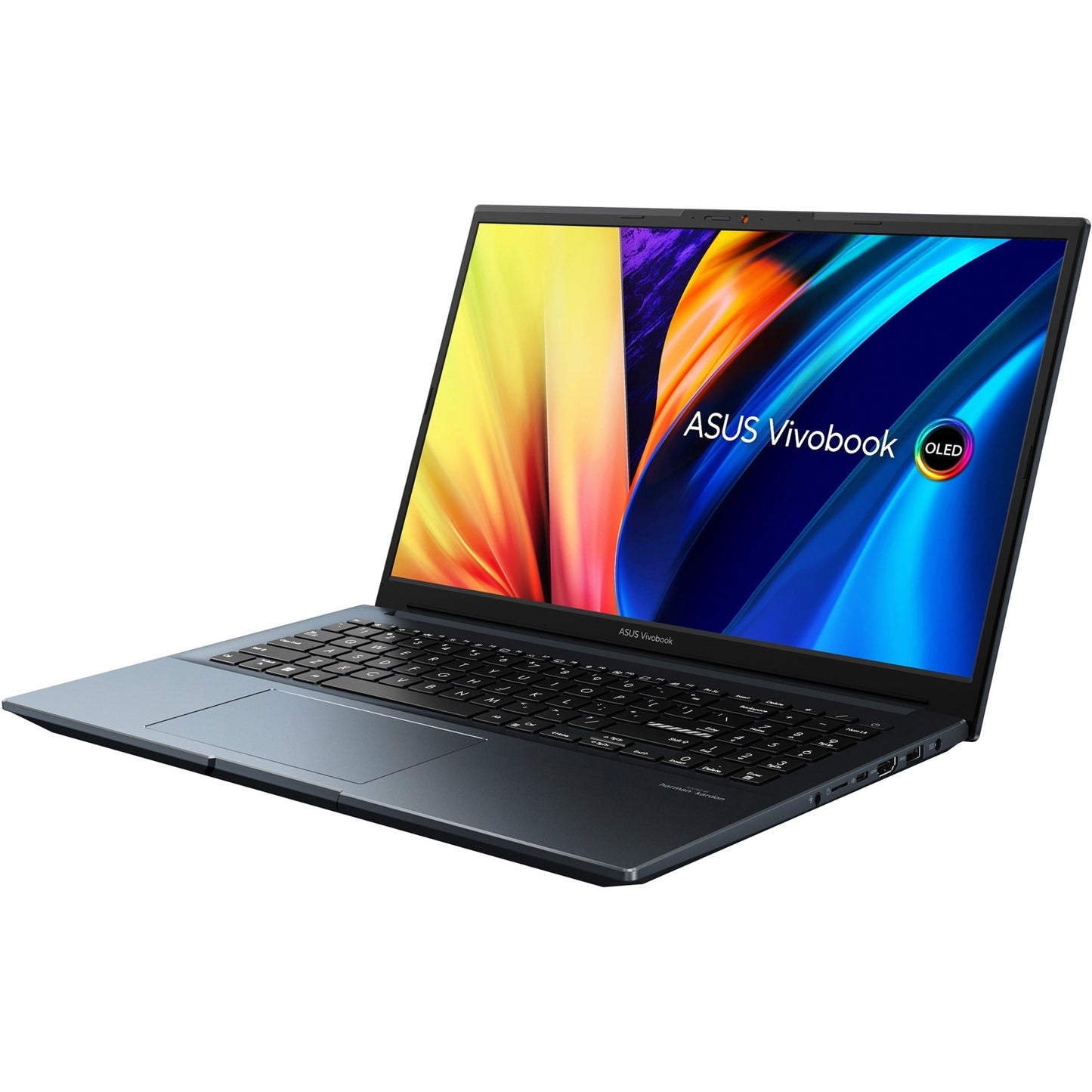 Asus Vivobook Pro 15 OLED M6500 M6500XV-EB96 15.6" Notebook - Full HD - 1920 x 1080 - AMD Ryzen 9 7940HS Octa-core (8 Core) 4 GHz - 32 GB Total RAM - 32 GB On-board Memory - 1 TB SSD - Quiet Blue