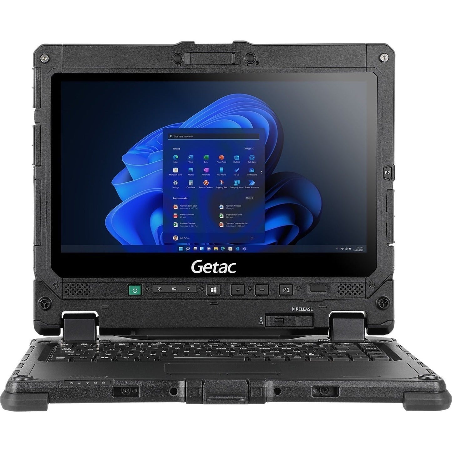 Getac K120 Rugged Tablet - 12.5" Full HD - Core i7 11th Gen i7-1165G7 Quad-core (4 Core) 2.80 GHz - 64 GB RAM - 256 GB SSD - Windows 11