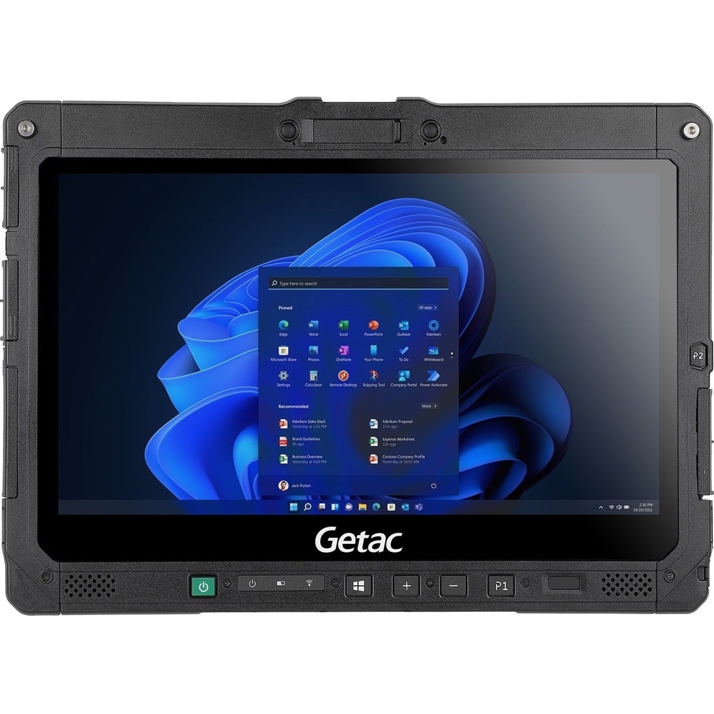 Getac K120 Rugged Tablet - 12.5" Full HD - Core i7 11th Gen i7-1165G7 Quad-core (4 Core) 2.80 GHz - 64 GB RAM - 256 GB SSD - Windows 11