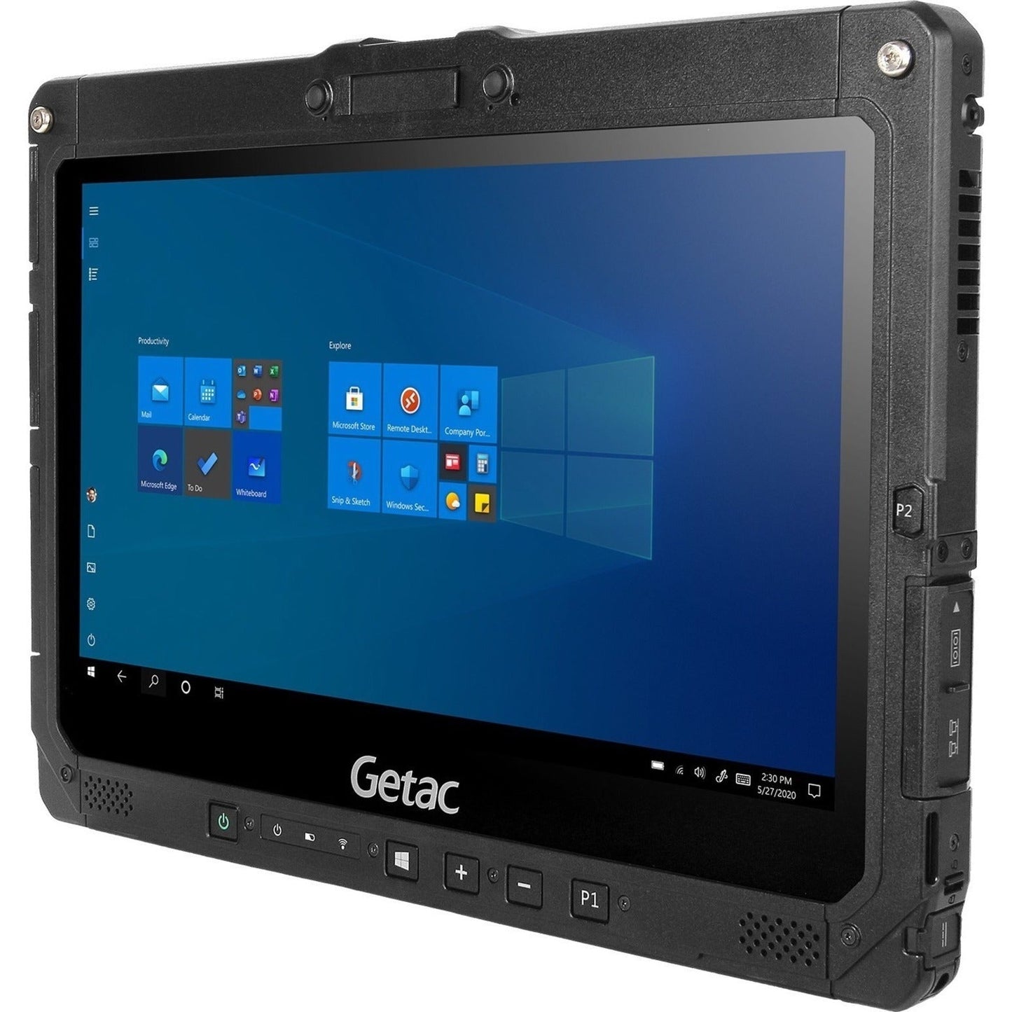 Getac K120 Rugged Tablet - 12.5" Full HD - Core i7 11th Gen i7-1165G7 Quad-core (4 Core) 2.80 GHz - 64 GB RAM - 256 GB SSD - Windows 11