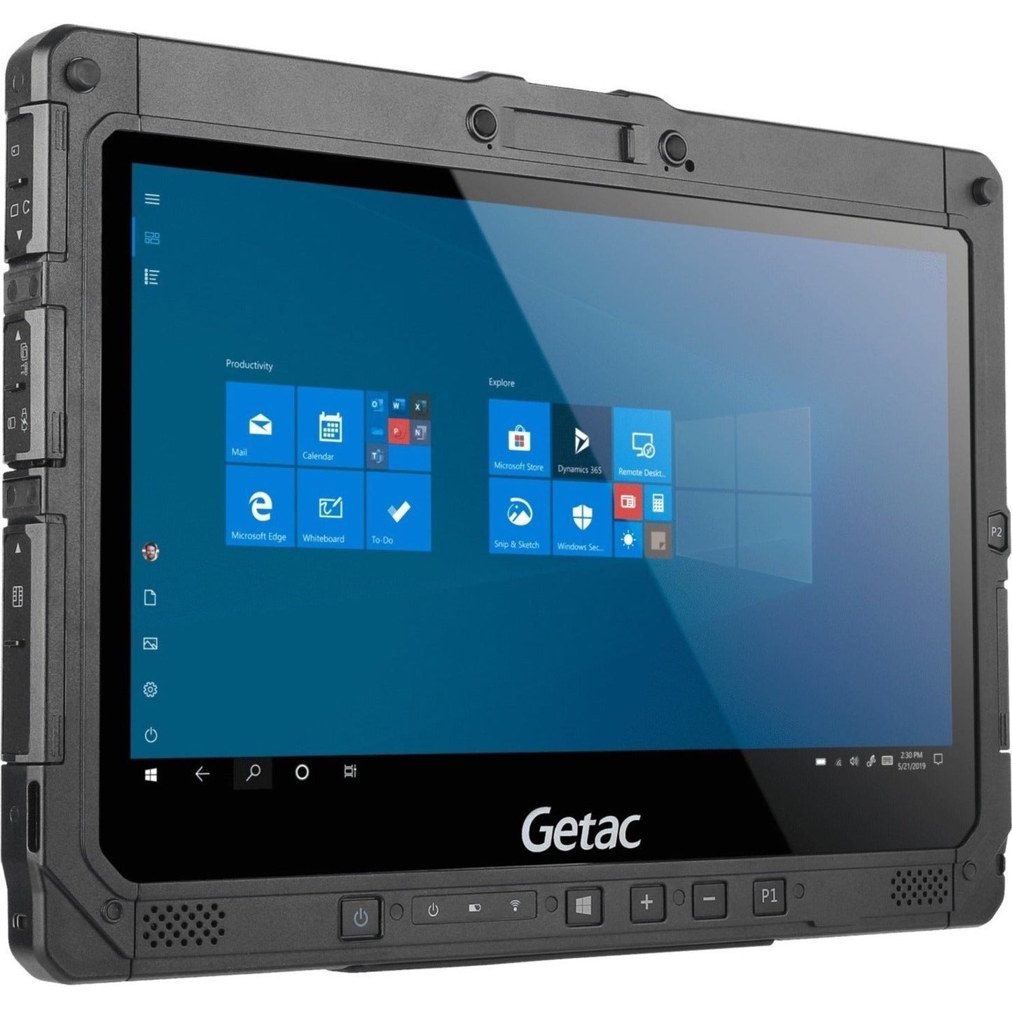 Getac K120 Rugged Tablet - 12.5" Full HD - Core i7 11th Gen i7-1165G7 Quad-core (4 Core) 2.80 GHz - 64 GB RAM - 256 GB SSD - Windows 11