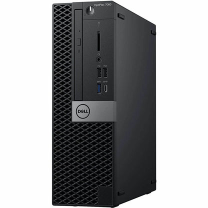 Dell - Joy Systems OptiPlex 7060 Desktop Computer - Intel Core i5 8th Gen i5-8500 Hexa-core (6 Core) 3 GHz - 16 GB RAM DDR4 SDRAM - 500 GB M.2 PCI Express NVMe SSD - Small Form Factor - Refurbished