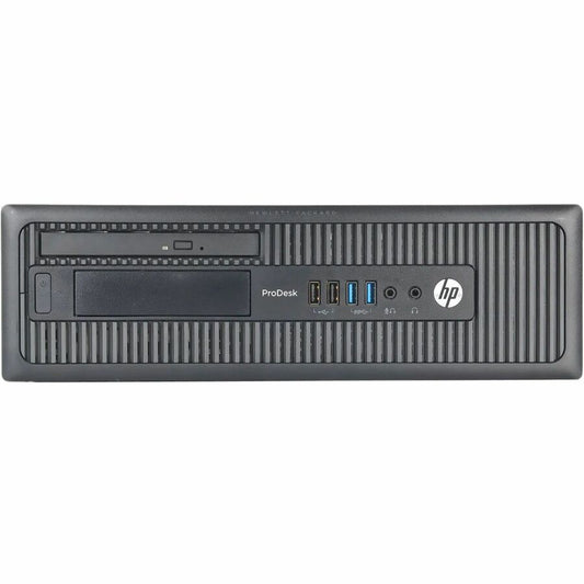 HP - Joy Systems ProDesk 600 G1 Desktop Computer - Intel Core i5 4th Gen i5-4570 Quad-core (4 Core) 3.20 GHz - 16 GB RAM DDR3 SDRAM - 256 GB SSD - Small Form Factor - Refurbished