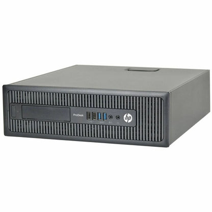 HP - Joy Systems ProDesk 600 G1 Desktop Computer - Intel Core i5 4th Gen i5-4570 Quad-core (4 Core) 3.20 GHz - 8 GB RAM DDR3 SDRAM - 256 GB SSD - Small Form Factor - Refurbished