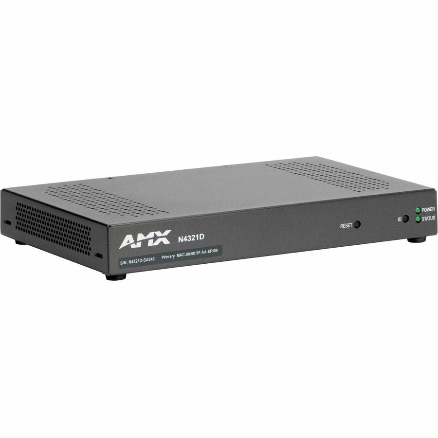 AMX NMX-ATC-N4321D Audio-over-IP Transceiver with Dante and AES67