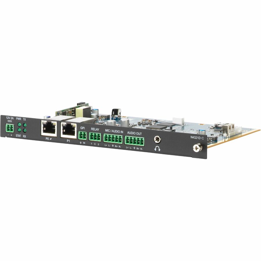 Harman NMX-ATC-N4321D-C Audio-over-IP Transceiver Card with Dante and AES67