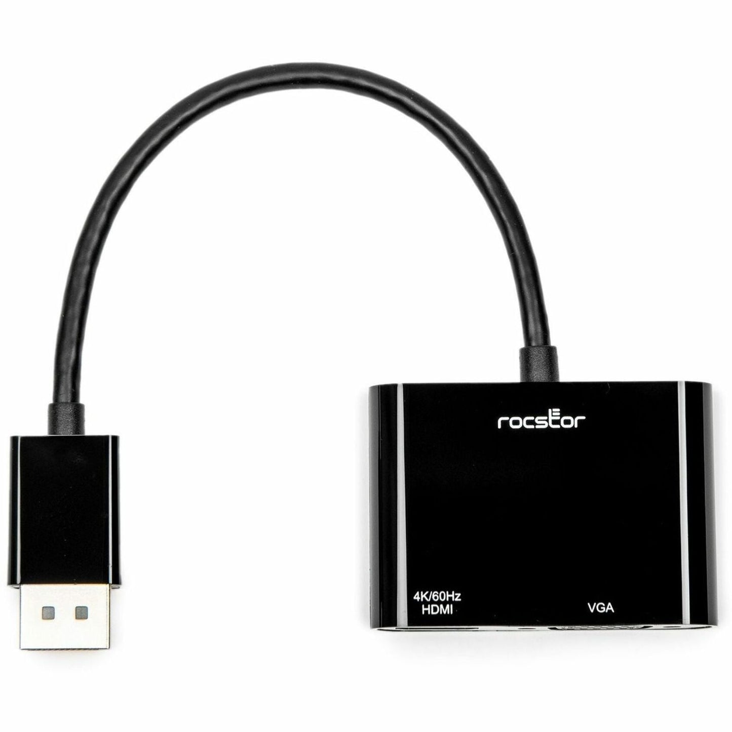 Rocstor DisplayPort To HDMI VGA Adapter - 4K 60Hz