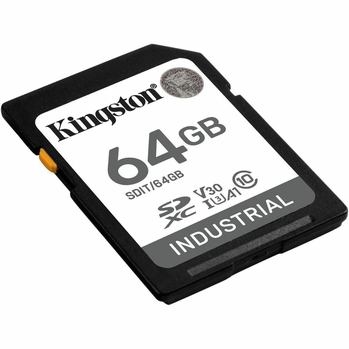 Kingston Industrial 64 GB Class 10/UHS-I (U3) V30 SDXC