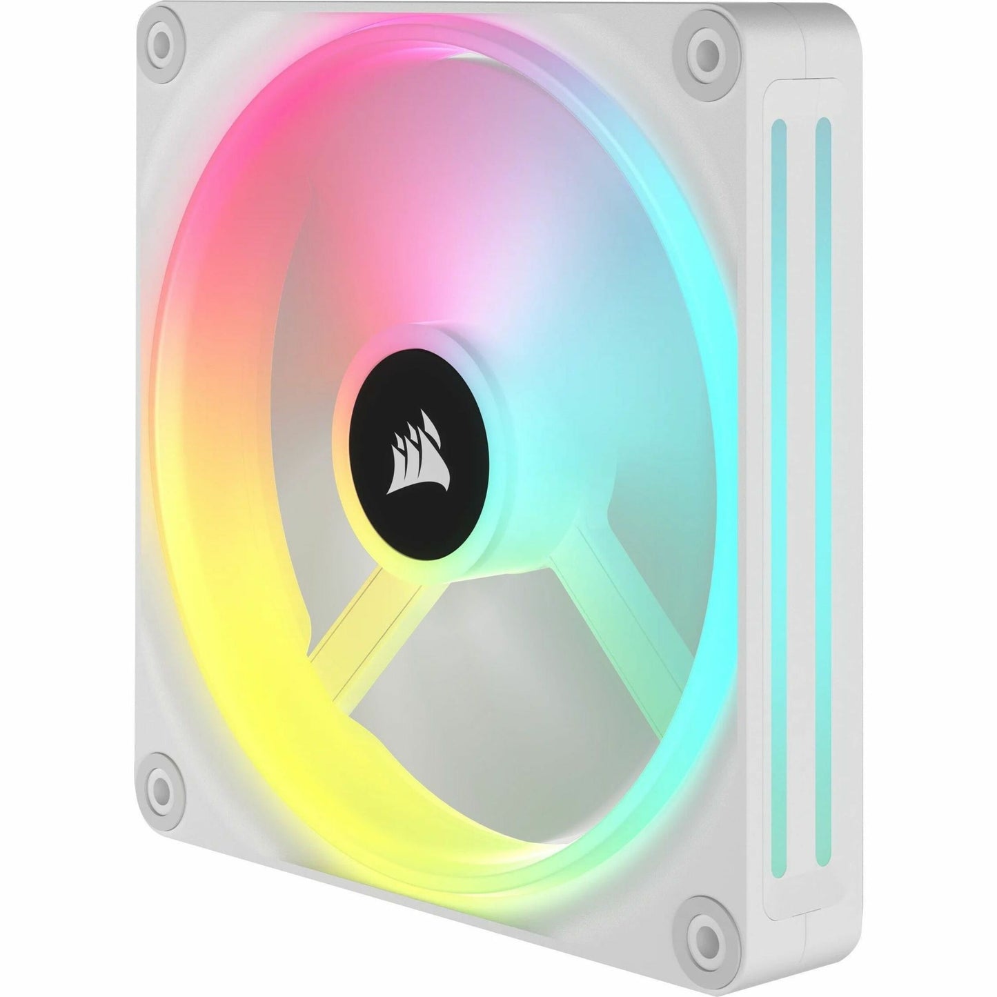 Corsair iCUE LINK QX140 RGB 140mm PWM PC Fan Expansion Kit - White