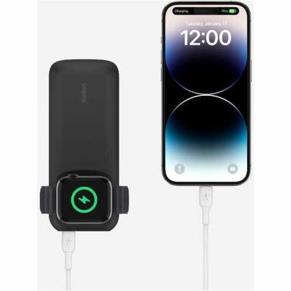 Belkin BoostCharge Pro Fast Wireless Charger for Apple Watch + Power Bank 10K