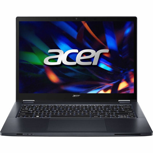 Acer TravelMate P4 Spin 14 P414RN-53 TMP414RN-53-555Z 14" Touchscreen 2 in 1 Notebook - WUXGA - 1920 x 1200 - Intel Core i5 13th Gen i5-1335U Deca-core (10 Core) 1.30 GHz - 16 GB Total RAM - 512 GB SSD - Blue