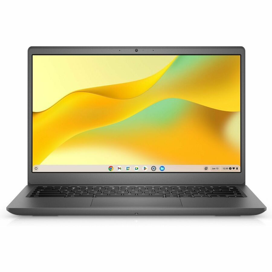 Dell Latitude 3000 3445 14" Chromebook - Full HD Plus - 1920 x 1200 - AMD Ryzen 3 7320C Quad-core (4 Core) 2.40 GHz - 8 GB Total RAM - 8 GB On-board Memory - 256 GB SSD - Gray