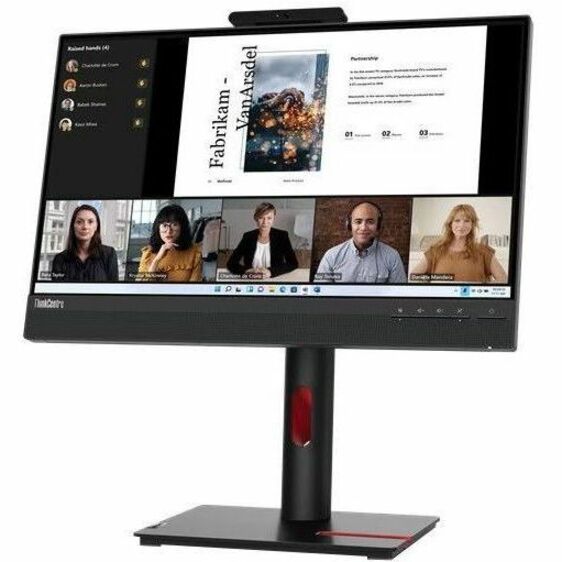 Lenovo ThinkCentre Tiny-In-One 22 Gen 5 21.5" Webcam Full HD LED Monitor - 16:9 - Black