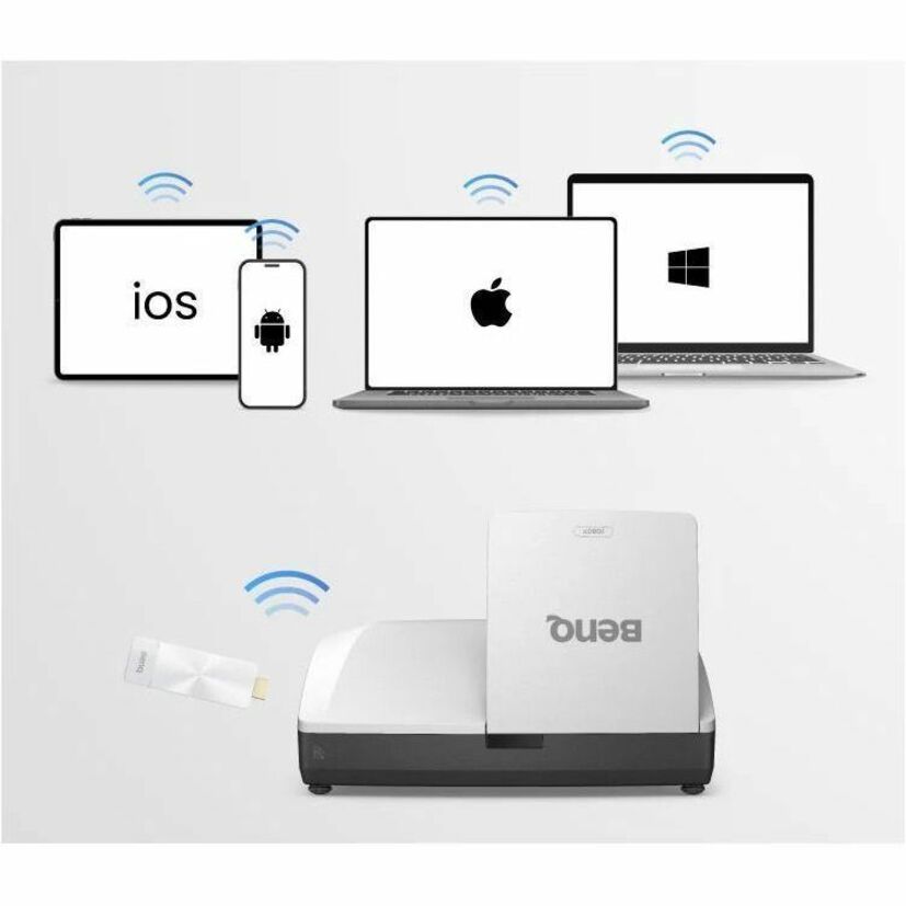 BenQ LH856UST 3D Ultra Short Throw DLP Projector - 16:9 - Wall Mountable