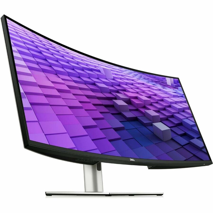 Dell UltraSharp U3824DW 37.5" WQHD+ Curved Screen LED Monitor - 21:9 - Black Silver