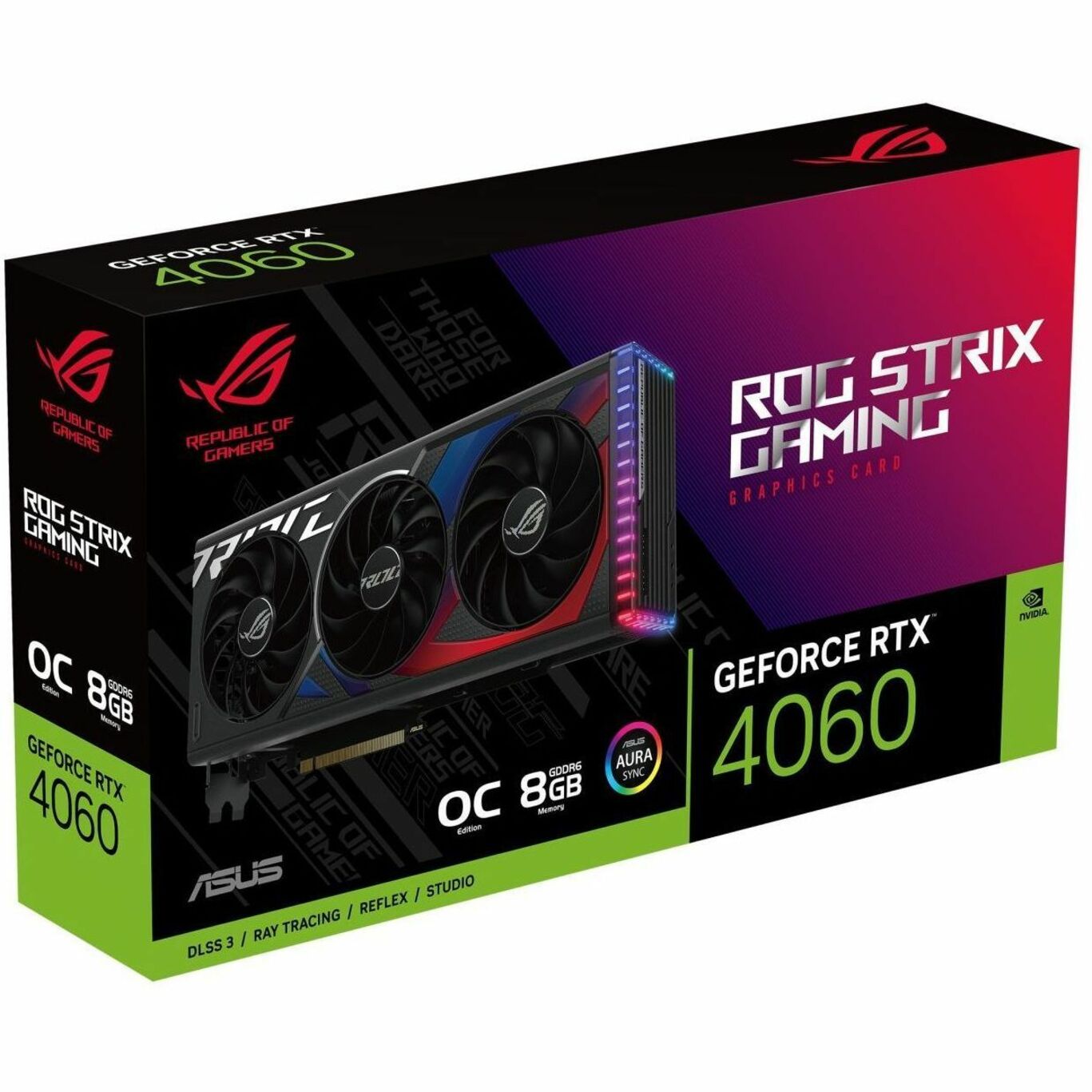 Asus ROG NVIDIA GeForce RTX 4060 Graphic Card - 8 GB GDDR6