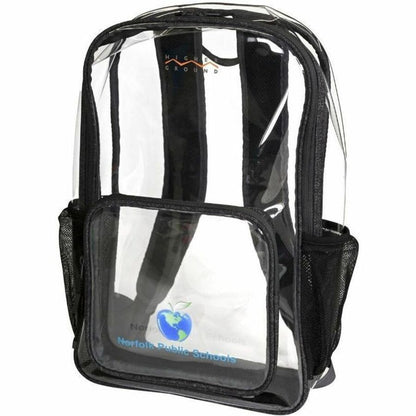 Higher Ground Safe N' Clear Carrying Case (Backpack) for 15" Accessories - Clear
