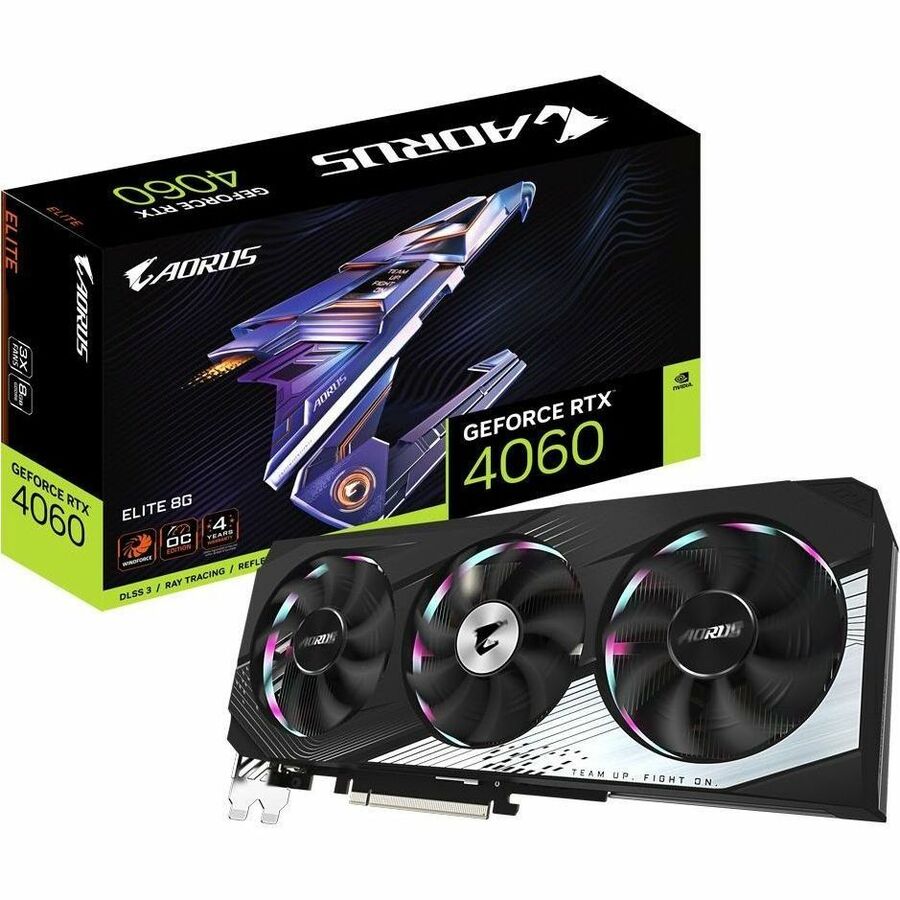 Aorus NVIDIA GeForce RTX 4060 Graphic Card - 8 GB GDDR6