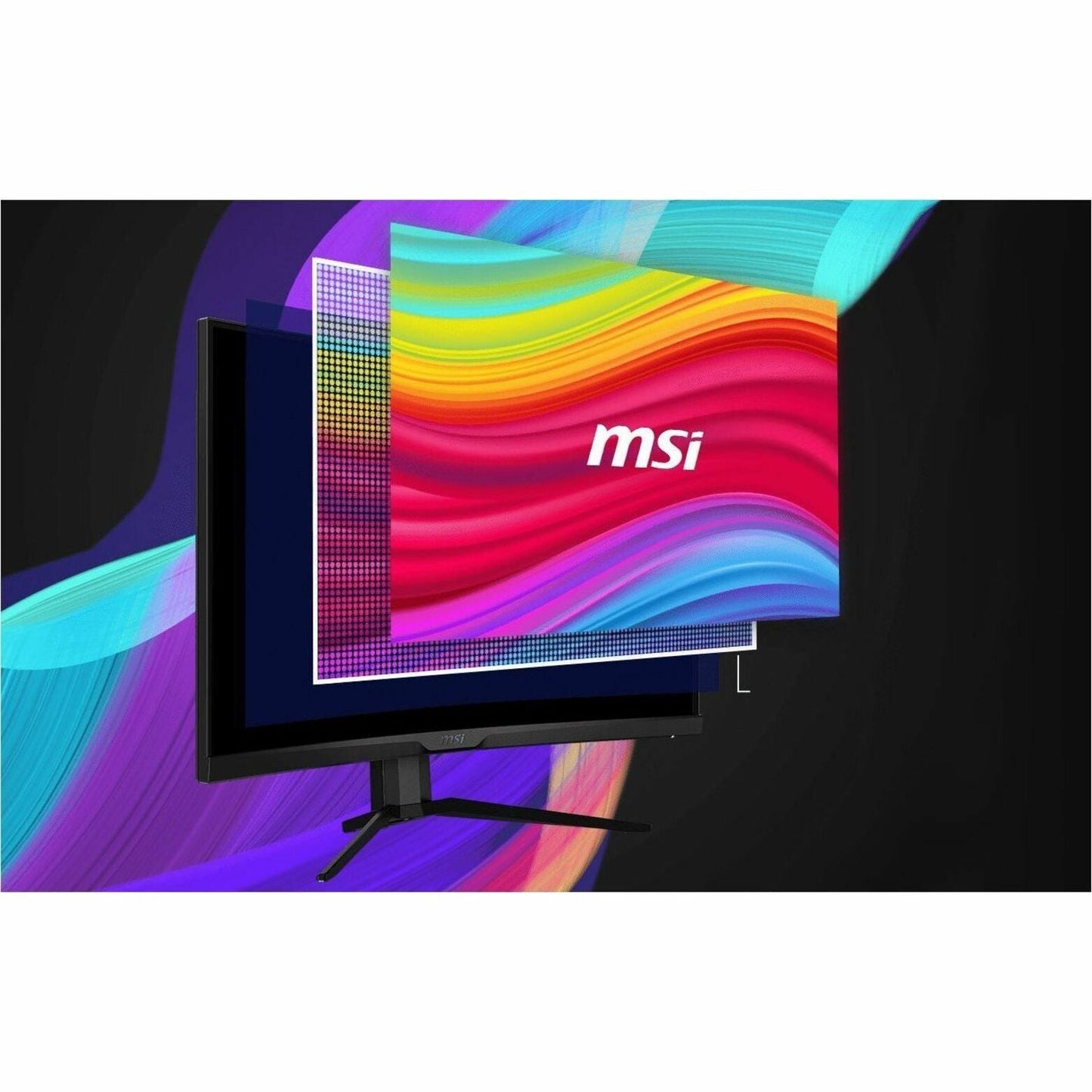 MSI MAG 275CQRF-QD 27" WQHD Curved Screen Gaming LCD Monitor - 16:9