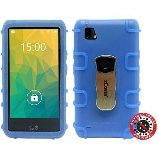 zCover Dock-in-Case Rugged Carrying Case Cisco Spectralink Wireless Phone Handset - Blue