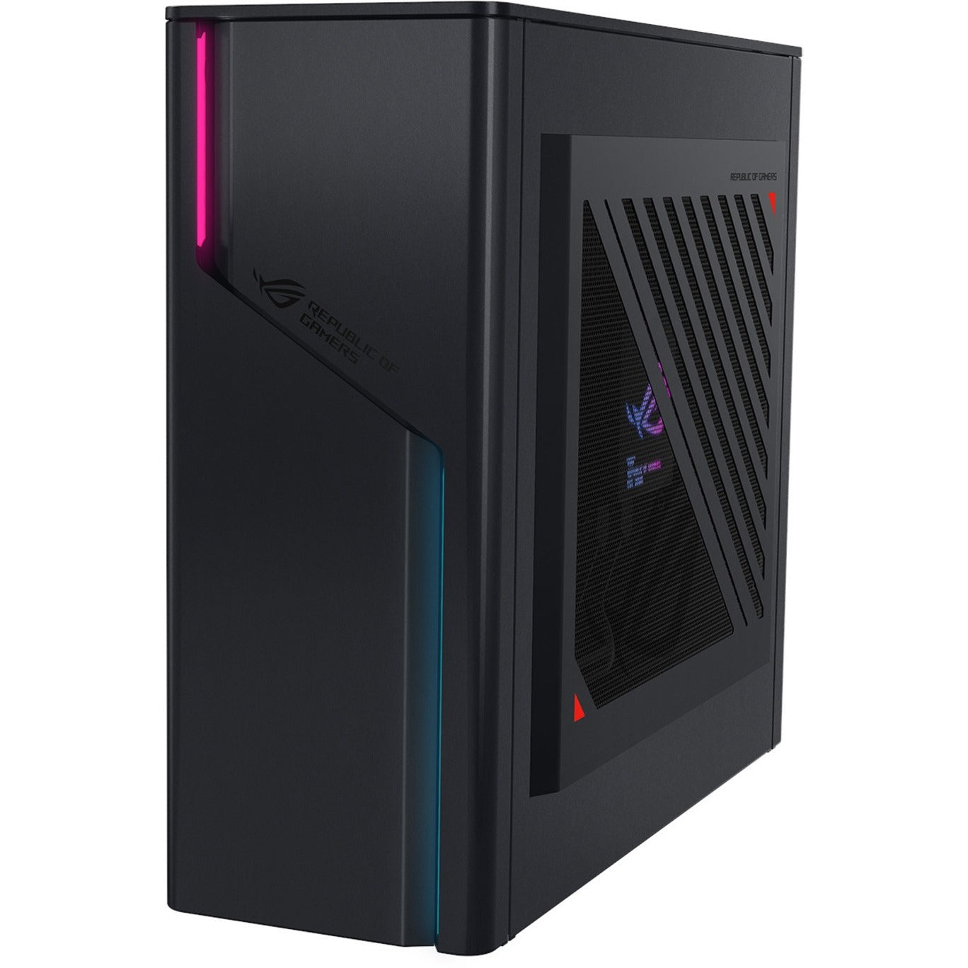 Asus ROG G22CH-PB776 Gaming Desktop Computer - Intel Core i7 13th Gen i7-13700F Hexadeca-core (16 Core) 2.10 GHz - 16 GB RAM DDR5 SDRAM - 1 TB M.2 PCI Express NVMe 4.0 SSD - Small Form Factor - Gray