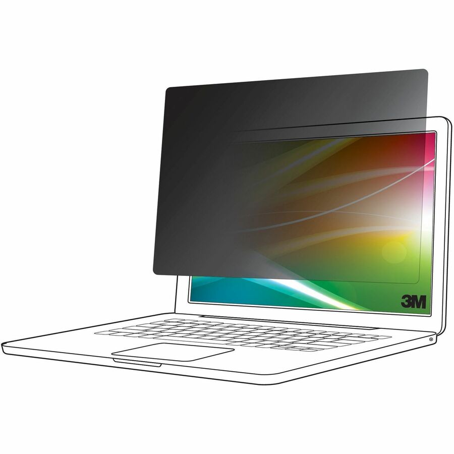 3M&trade; Bright Screen Privacy Filter for 16in Laptop 16:10 BP160W1B