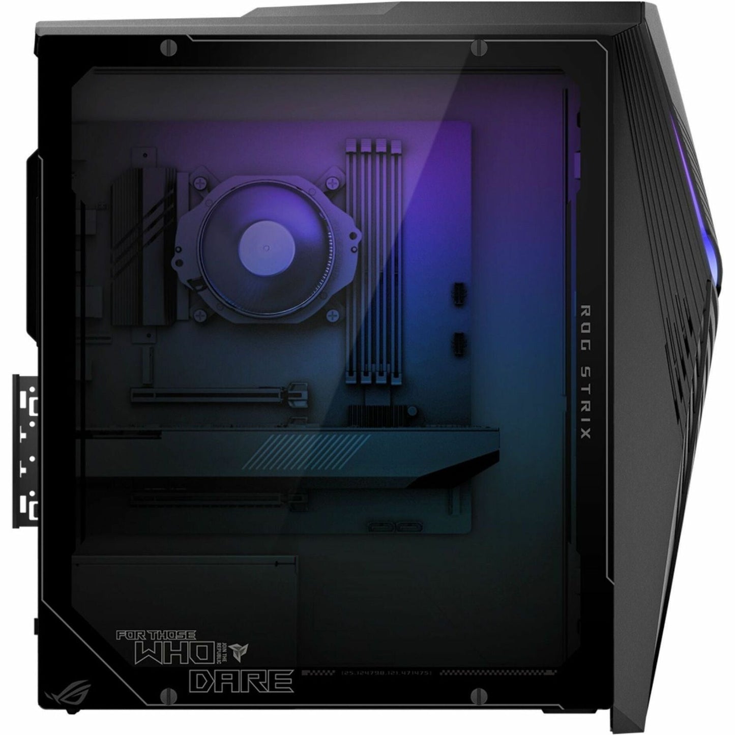 Asus ROG Strix G13CH-DB503 Gaming Desktop Computer - Intel Core i5 13th Gen i5-13400F Deca-core (10 Core) 2.50 GHz - 8 GB RAM DDR4 SDRAM - 512 GB M.2 PCI Express NVMe 4.0 SSD - Mid-tower - Extreme Dark Gray