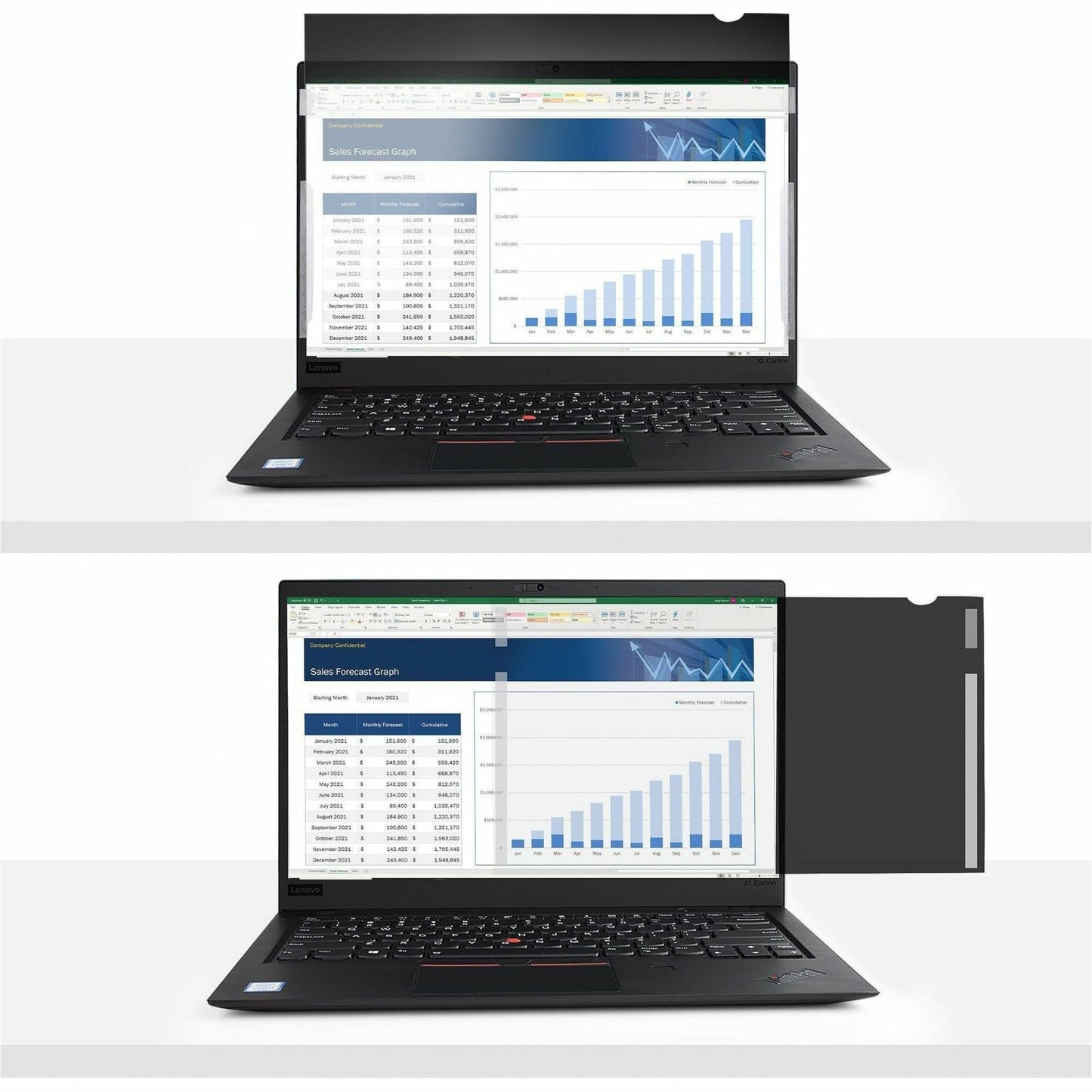 StarTech.com 15.6-inch 16:9 Laptop Privacy Filter Anti-Glare Privacy Screen w/51% Blue Light Reduction +/- 30&deg; View Angle Matte/Glossy