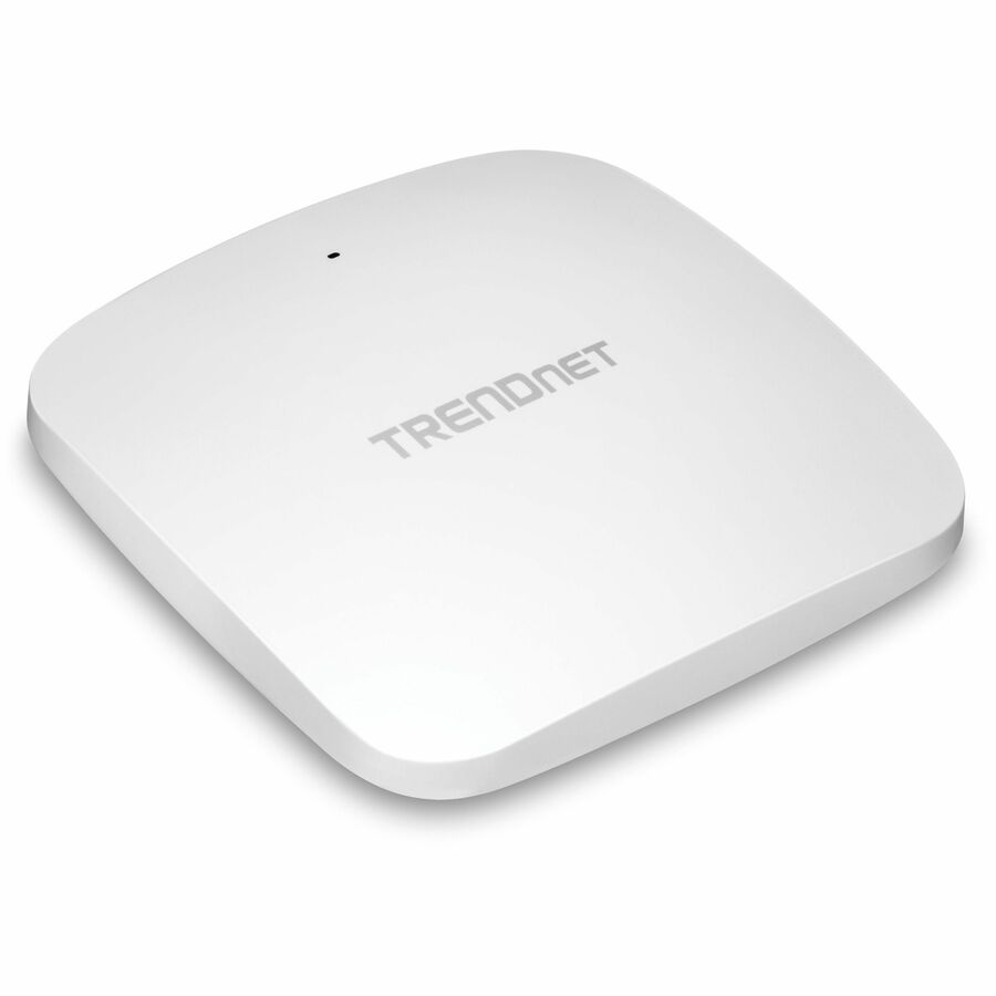 TRENDnet AX5400 Dual Band WiFi 6 PoE+ Access Point TEW-925DAP 1 x 2.5GBASE-T PoE+ LAN Port OFDMA and MU-MIMO Technology 4804Mbps (5Ghz) 573Mbps (2.4Ghz) WPA3 Ecryption White