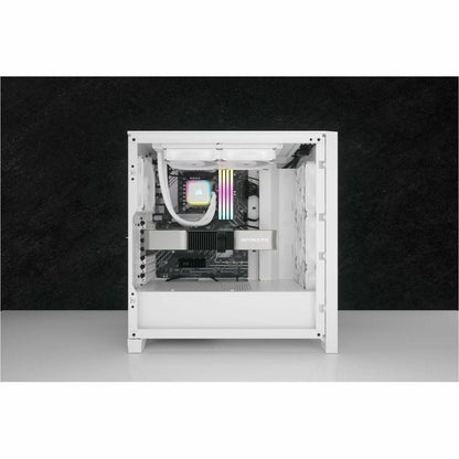 Corsair iCUE H100i RGB ELITE Liquid CPU Cooler - White