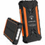 4XEM 30000 mAh Mobile Solar Power Bank and Charger (Orange)