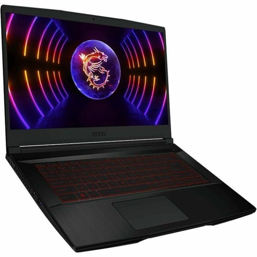 MSI Thin GF63 Thin GF63 12VE-437US 15.6" Gaming Notebook - Full HD - 1920 x 1080 - Intel Core i5 12th Gen i5-12450H Octa-core (8 Core) 1.30 GHz - 8 GB Total RAM - 512 GB SSD - Black